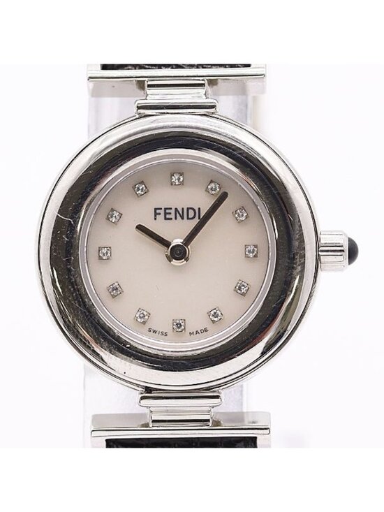 Fendi Watch Silver